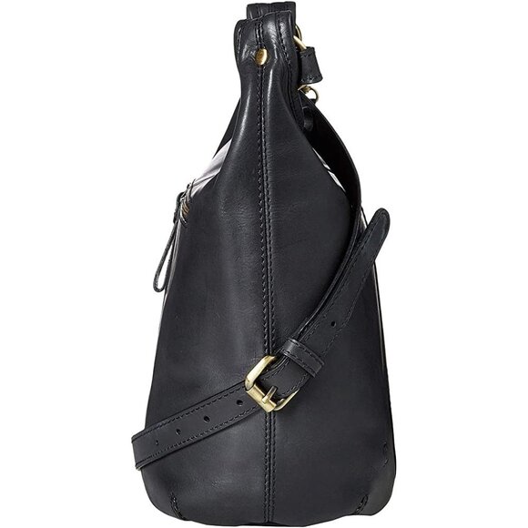 Born Plymouth Women's Distressed Bucket Hobo - Picture 3 of 10